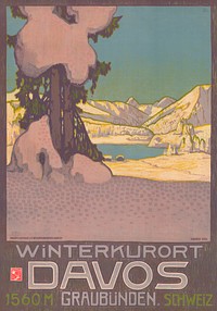 Winterkurort Davos by Walther Koch
