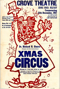 Posters of circuses from Europe and North America from the Dr Richard 'Dickie' Hunter Papers (Ref: D4577/6/6)