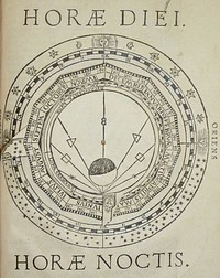 Petrus Apianus (1495-1552), also known as Peter Apian, was Professor of Mathematics at the University of Ingolstadt in Germany and a pioneer in astronomical and mathematical instrumentation. Apian is best known for his studies in the science of cosmography.Cosmography was a broad science which aimed to provide a mathematical basis for mapping the position of everything in the universe, and Apian’s work required not only his skill in mathematics but also expertise in geography, navigation, astronomy, and cartography. He published manuals for astronomical instruments, printed scientific works on his own press, and crafted volvelles, or “Apian wheels”, for the calculation of time and distance.In 1524 Apian produced his first major work, Cosmographia, which provided readers with a guide to cosmography and an introduction to the disciplines of astronomy, geography, cartography, navigation and instrument making. Gemma Frisius (1508–1555), a Dutch mathematician and student of Apian, produced several expanded editions of the Cosmographia, including the 1545 and 1584 editions. The book remained popular throughout the 16th century, being reprinted more than 30 times and in 14 languages.