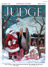 Judge Magazine Cover (8 Dec 1923)