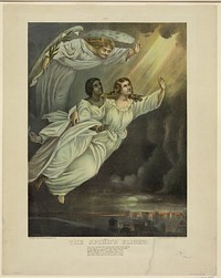 The Spirit's flight (1893) by Currier & Ives