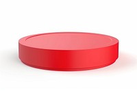 Circle red podium simplicity rectangle. AI generated Image by rawpixel.