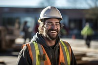 Construction worker working hardhat helmet adult. 