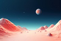 Space moon astronomy outdoors. AI generated Image by rawpixel.