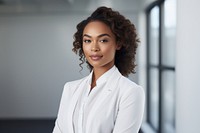 Portrait adult woman hairstyle. 