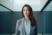 Portrait blazer adult woman. AI generated Image by rawpixel.