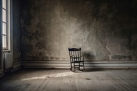 Rocking chair furniture room deterioration. AI generated Image by rawpixel.