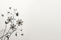 Flower nature plant white. AI generated Image by rawpixel.