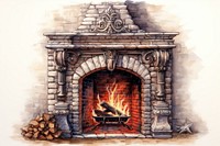 Fireplace hearth architecture creativity.