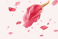 Rose petal flower plant celebration. AI generated Image by rawpixel.