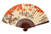 Japanese original paper hand fan art invertebrate furniture. AI generated Image by rawpixel.