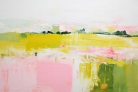 Serene pastoral scenes art abstract painting