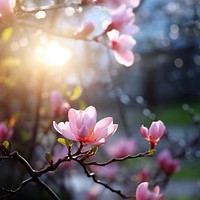 Spring flower sunlight outdoors blossom. 