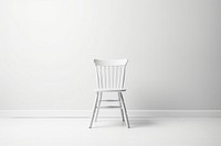 Chair white furniture architecture. AI generated Image by rawpixel.