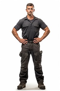 Mechanic standing adult male. AI generated Image by rawpixel.