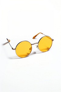 Sunglasses yellow accessories accessory. AI generated Image by rawpixel.
