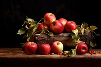 Autumn apple fruit plant. AI generated Image by rawpixel.