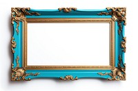 Picture Frame frame blue white background. AI generated Image by rawpixel.