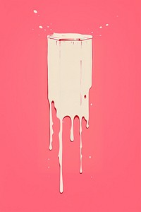 Carton milk refrigerator architecture splattered. AI generated Image by rawpixel.