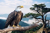 Eagle animal wildlife nature remix