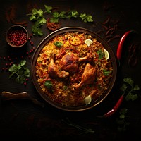 Indian food. AI generated Image by rawpixel.