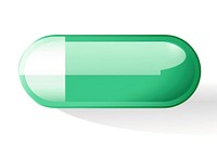 Pill capsule green white background. AI generated Image by rawpixel.
