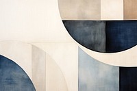Abstract architecture painting shape