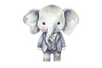 Elephant animal wildlife cartoon. 