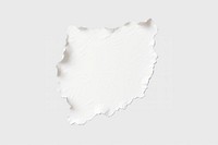 Paper white  white background. 