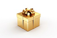 Gift present ribbon gold. AI generated Image by rawpixel.