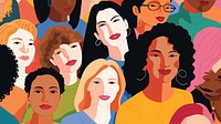 Diverse women empowerment. AI generated Image by rawpixel.