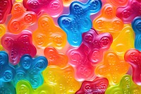 Jelly food confectionery backgrounds. 