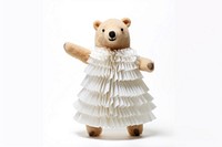 Dress white cute bear. AI generated Image by rawpixel.