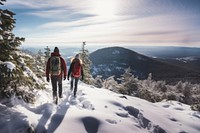 Recreation adventure backpack footwear. 