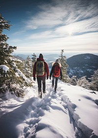 Recreation adventure backpack footwear. 