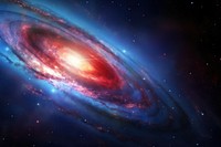 Galaxy andromeda astronomy universe outdoors. AI generated Image by rawpixel.
