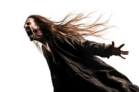 Screaming mage shouting adult white background. AI generated Image by rawpixel.