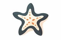 Starfish symbol echinoderm spotted. AI generated Image by rawpixel.