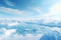North pole backgrounds landscape outdoors. AI generated Image by rawpixel.