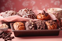 Bakery chocolate dessert bread. AI generated Image by rawpixel.