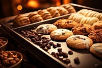 Bakery chocolate bread food. AI generated Image by rawpixel.
