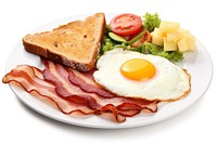 Breakfast plate egg vegetable brunch. AI generated Image by rawpixel.