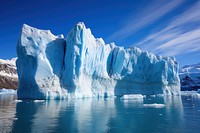Iceberg glacier mountain outdoors. AI generated Image by rawpixel.