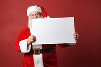 Santa claus christmas portrait clapperboard. AI generated Image by rawpixel.