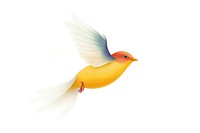 Bird animal canary flying. AI generated Image by rawpixel.