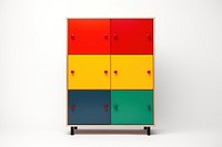 Storage cabinet furniture cupboard locker.