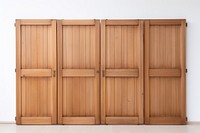 Wooden folding door furniture cupboard hardwood. AI generated Image by rawpixel.