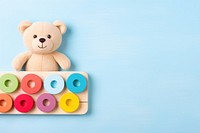 Toy blue blue background representation. AI generated Image by rawpixel.