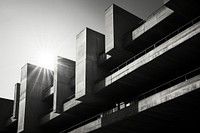 Architecture building light outdoors. AI generated Image by rawpixel.