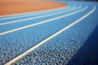 Running sports line blue. AI generated Image by rawpixel.